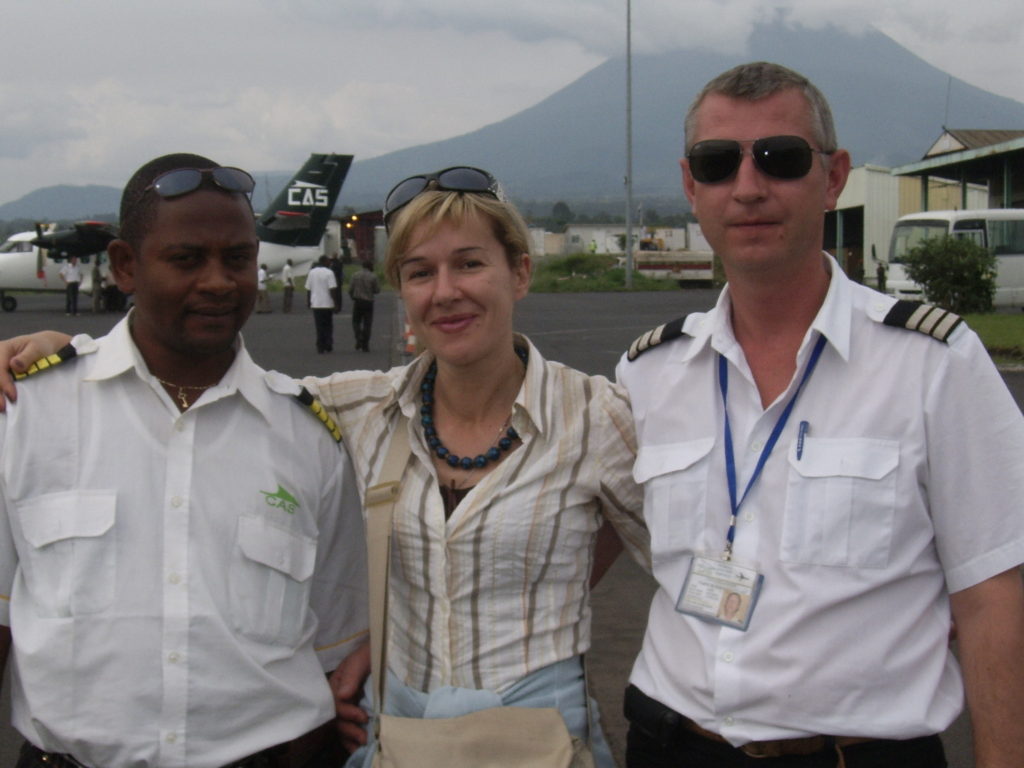 Kongo jest siedem razy większe od Polski. Miasto położone nad jeziorem Kivu przy granicy z Rwandą .