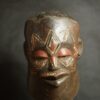 maska hełmowa Makonde